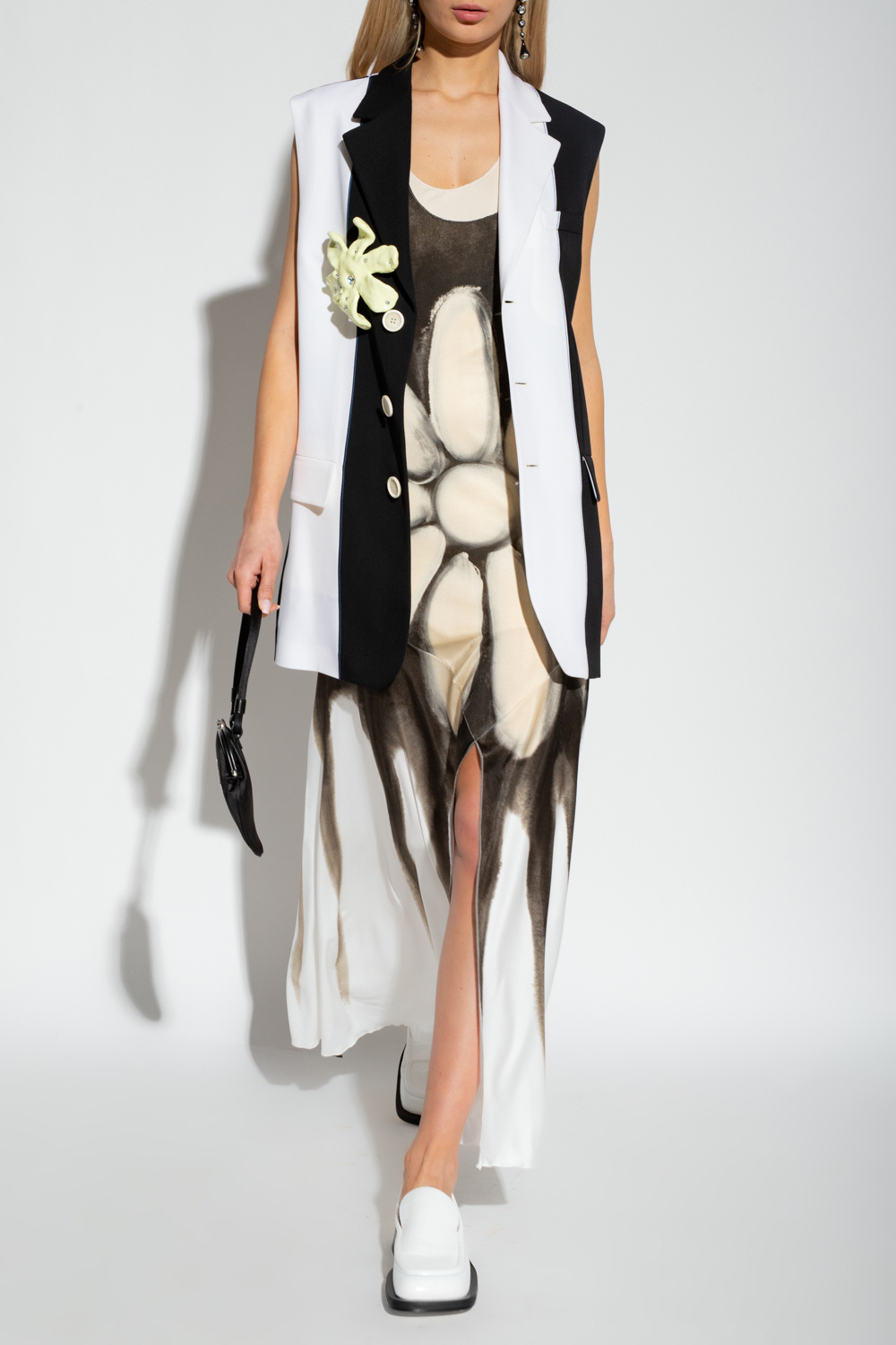 Striped vest Marni - Marni Leather Mules SBMS007640 P5088